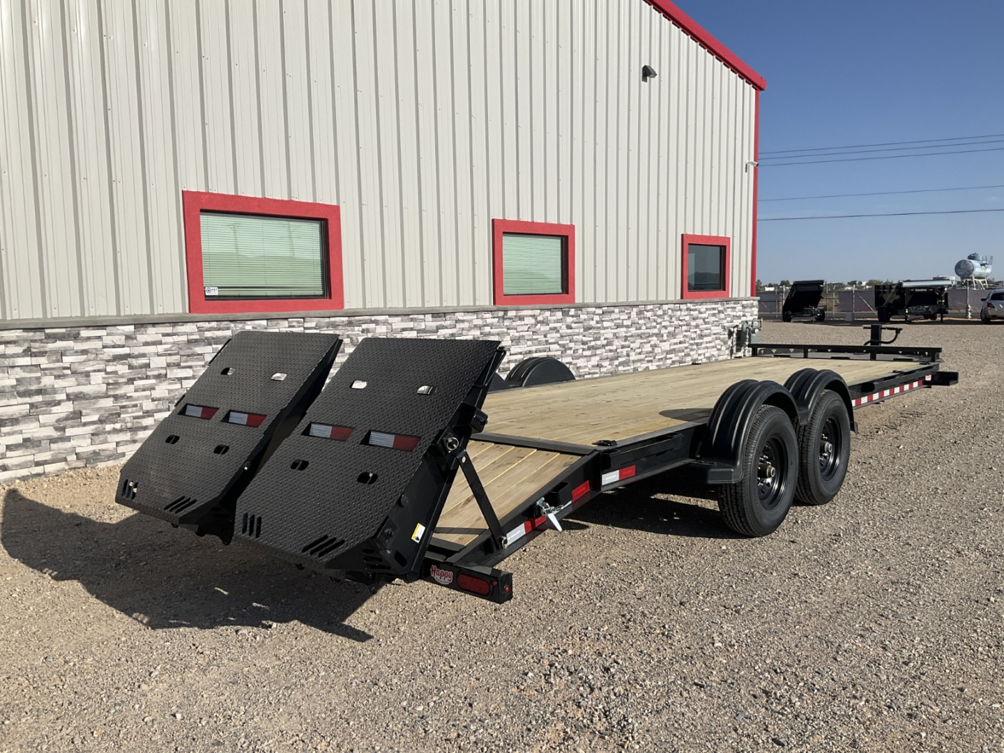 New 2026 PJ 83''x24' BP 8" I-Beam Equipment Trailer - EV