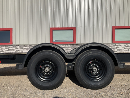 New 2026 PJ 83''x24' BP 8" I-Beam Equipment Trailer - EV