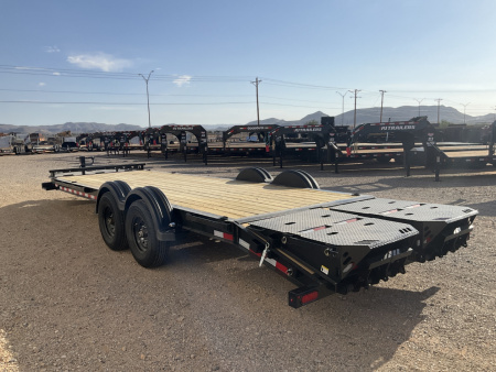 New 2026 PJ 83''x24' BP 8" I-Beam Equipment Trailer - EV