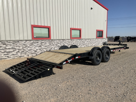 New 2026 PJ 83''x24' BP 8" I-Beam Equipment Trailer - EV