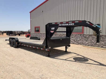 New 2026 PJ 82 x24' Gooseneck HD Equipment Tilt Trailer – TJ