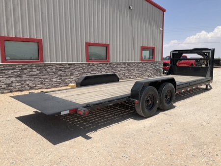 New 2026 PJ 82"x24' Gooseneck HD Equipment Tilt Trailer – TJ