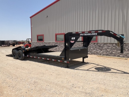 New 2026 PJ 82"x24' Gooseneck HD Equipment Tilt Trailer – TJ