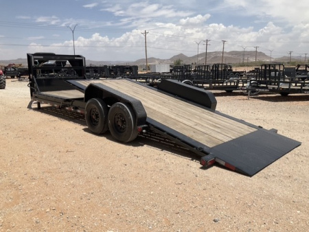 New 2026 PJ 82"x24' Gooseneck HD Equipment Tilt Trailer – TJ