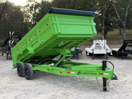 New 2026 Load Trail 83X16 3' WALL HIGH SIDE 14K GVWR DL Dump Trailer
