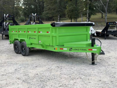 New 2026 Load Trail 83X16 3' WALL HIGH SIDE 14K GVWR DL Dump Trailer