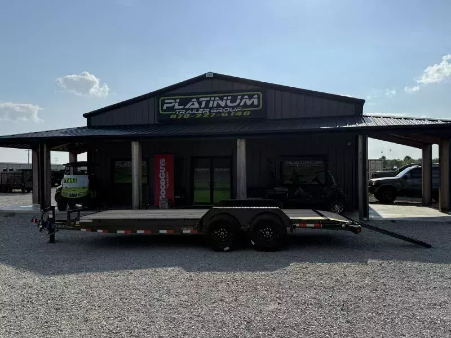 New 2025 Load Trail CH SLIDE IN RAMP 14K GVWR Equipment Trailer