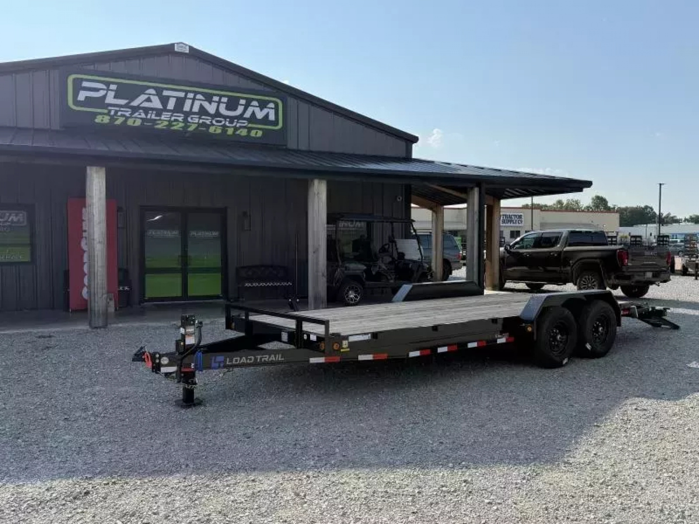 New 2025 Load Trail CH SLIDE IN RAMP 14K GVWR Equipment Trailer