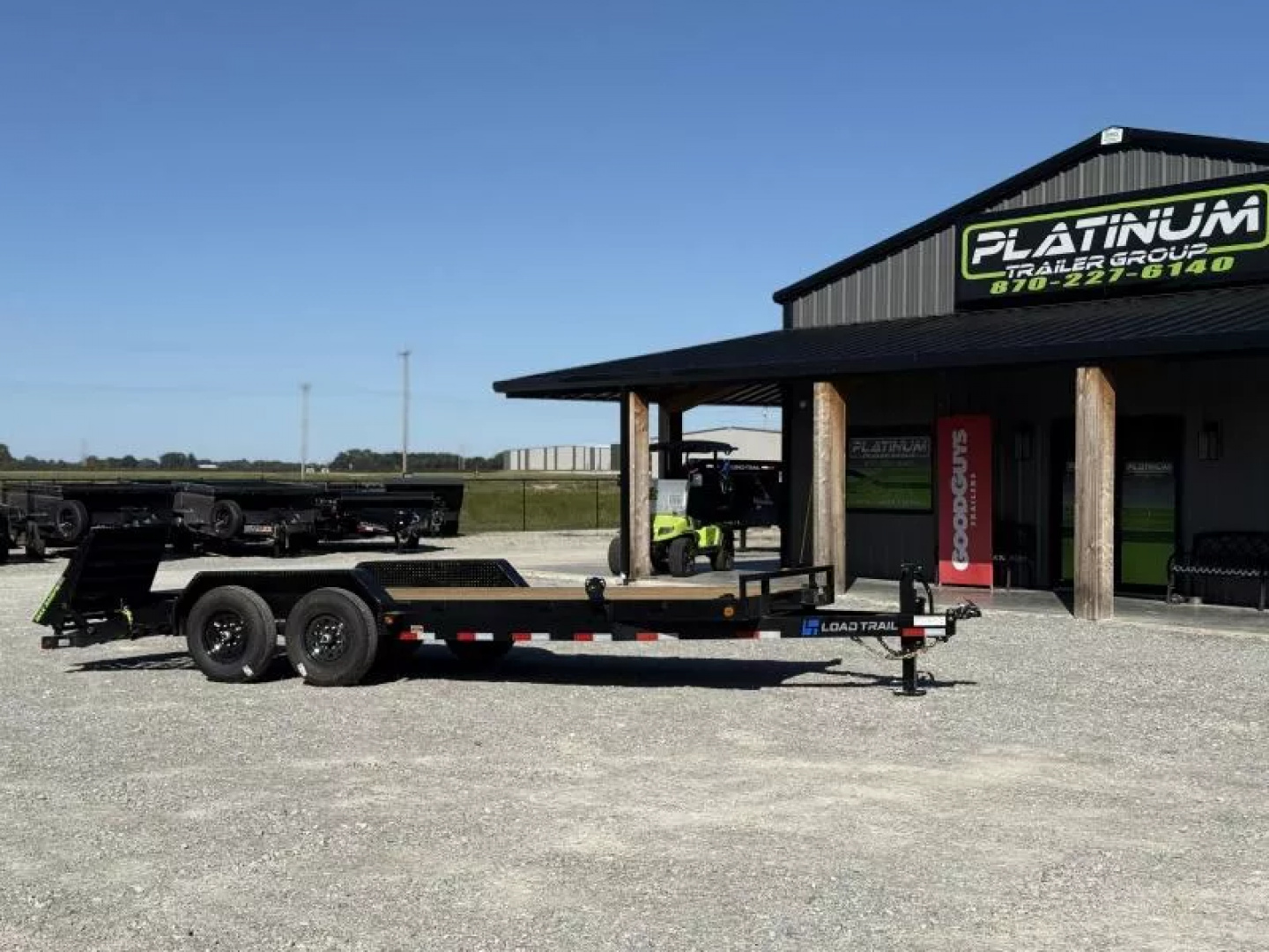New 2025 Load Trail CH 83X20 MAX RAMP 14K GVWR Equipment Trailer