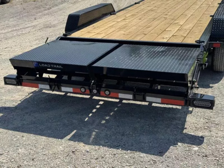 New 2026 Load Trail 83X22 CB I-BEAM 14K GVWR MAX RAMP Equipment Trailer