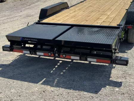 New 2026 Load Trail 83X22 CB I-BEAM 14K GVWR MAX RAMP Equipment Trailer