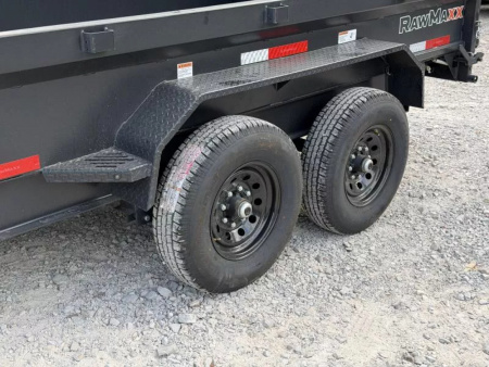 New 2026 RawMaxx GDX 7X14 14K GVWR  Dump Trailer