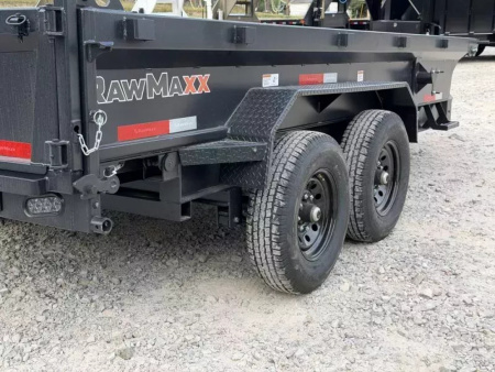 New 2026 RawMaxx GDX 7X14 14K GVWR  Dump Trailer