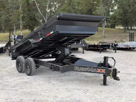 New 2026 RawMaxx GDX 7X14 14K GVWR  Dump Trailer