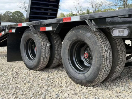 New 2026 Load Trail GP 102X28 GOOSENECK W/MAX RAMPS 24K GVWR Flatbed Trailer