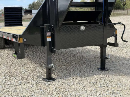 New 2026 Load Trail GP 102X28 GOOSENECK W/MAX RAMPS 24K GVWR Flatbed Trailer