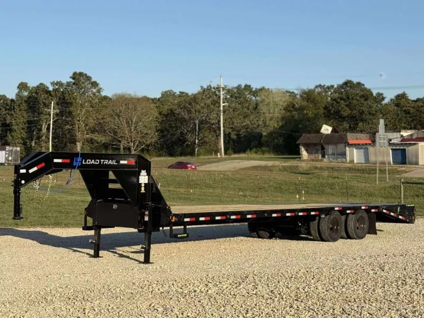 New 2026 Load Trail GP 102X32 GOOSENECK W/MAX RAMPS 25.9K GVWR Flatbed Trailer