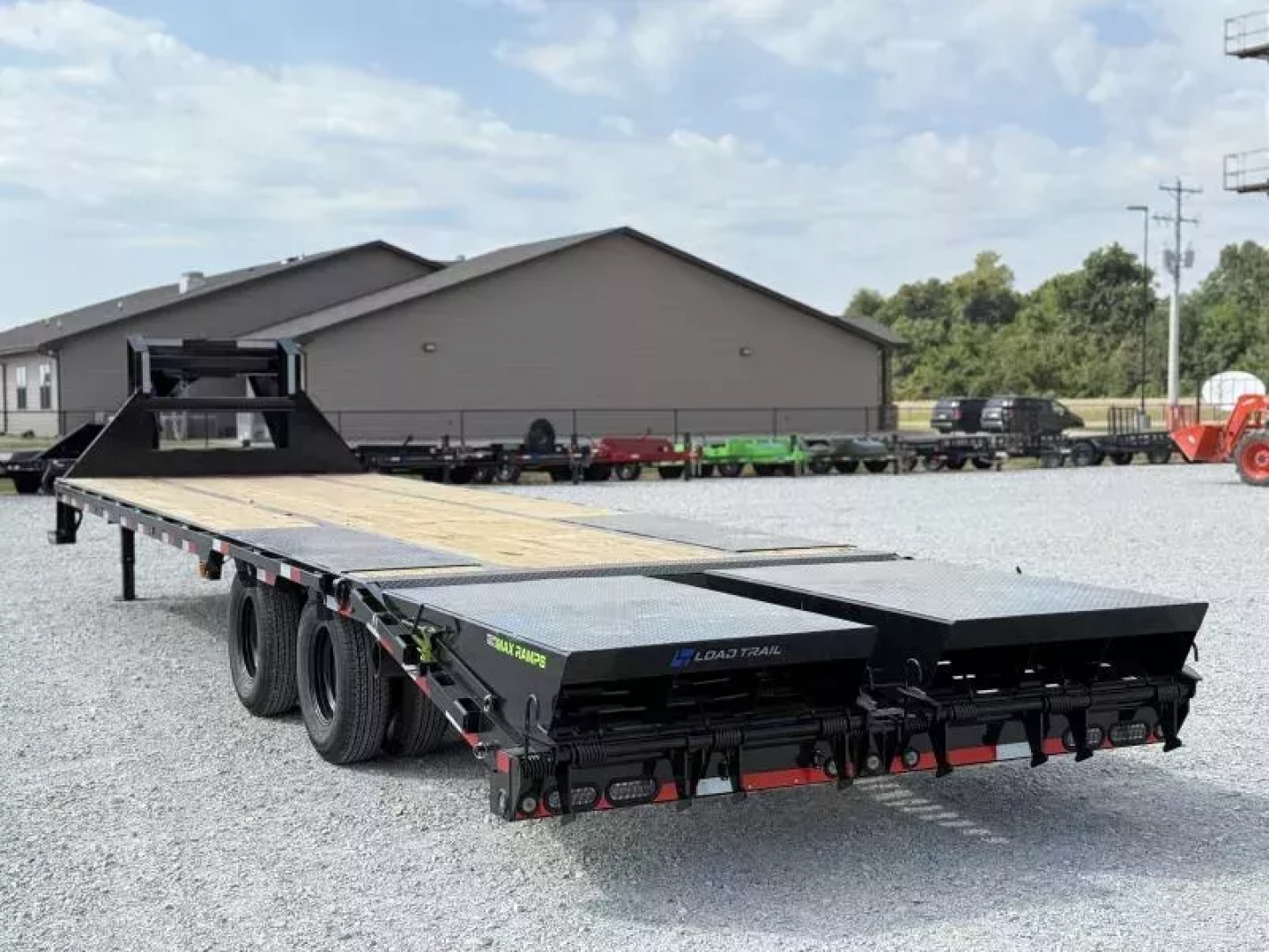 New 2026 Load Trail GP 102X30 GOOSENECK W/MAX RAMPS 24K GVWR Flatbed Trailer