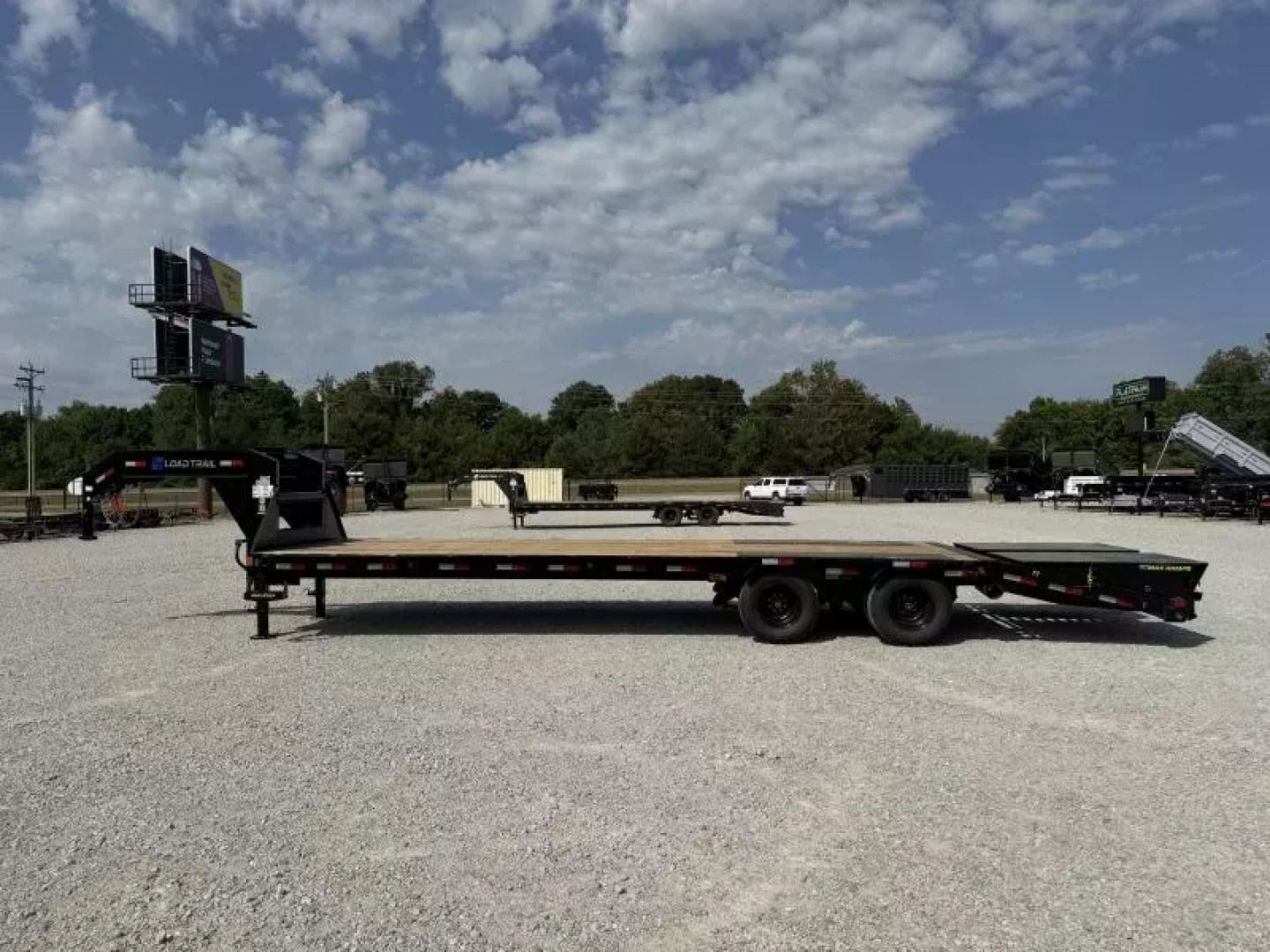 New 2026 Load Trail GP 102X30 GOOSENECK W/MAX RAMPS 24K GVWR Flatbed Trailer