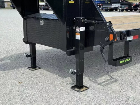 New 2026 Load Trail GP 102X30 GOOSENECK W/MAX RAMPS 24K GVWR Flatbed Trailer