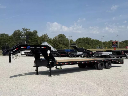 New 2026 Load Trail GP 102X30 GOOSENECK W/MAX RAMPS 24K GVWR Flatbed Trailer