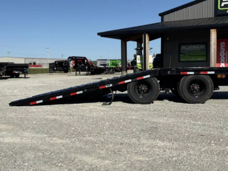 New 2026 Load Trail GL 102X32 GOOSENECK 12' HYDRAULIC DOVETAIL/JACKS 25900 GVWR Flatbed Trailer