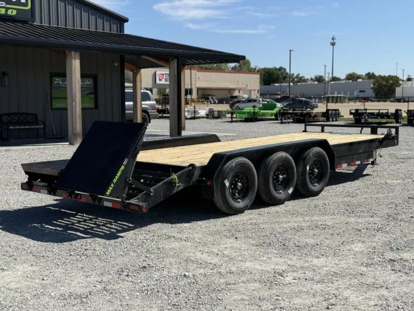 New 2026 Load Trail CH 83X22 MAX RAMP 21K GVWR Equipment Trailer