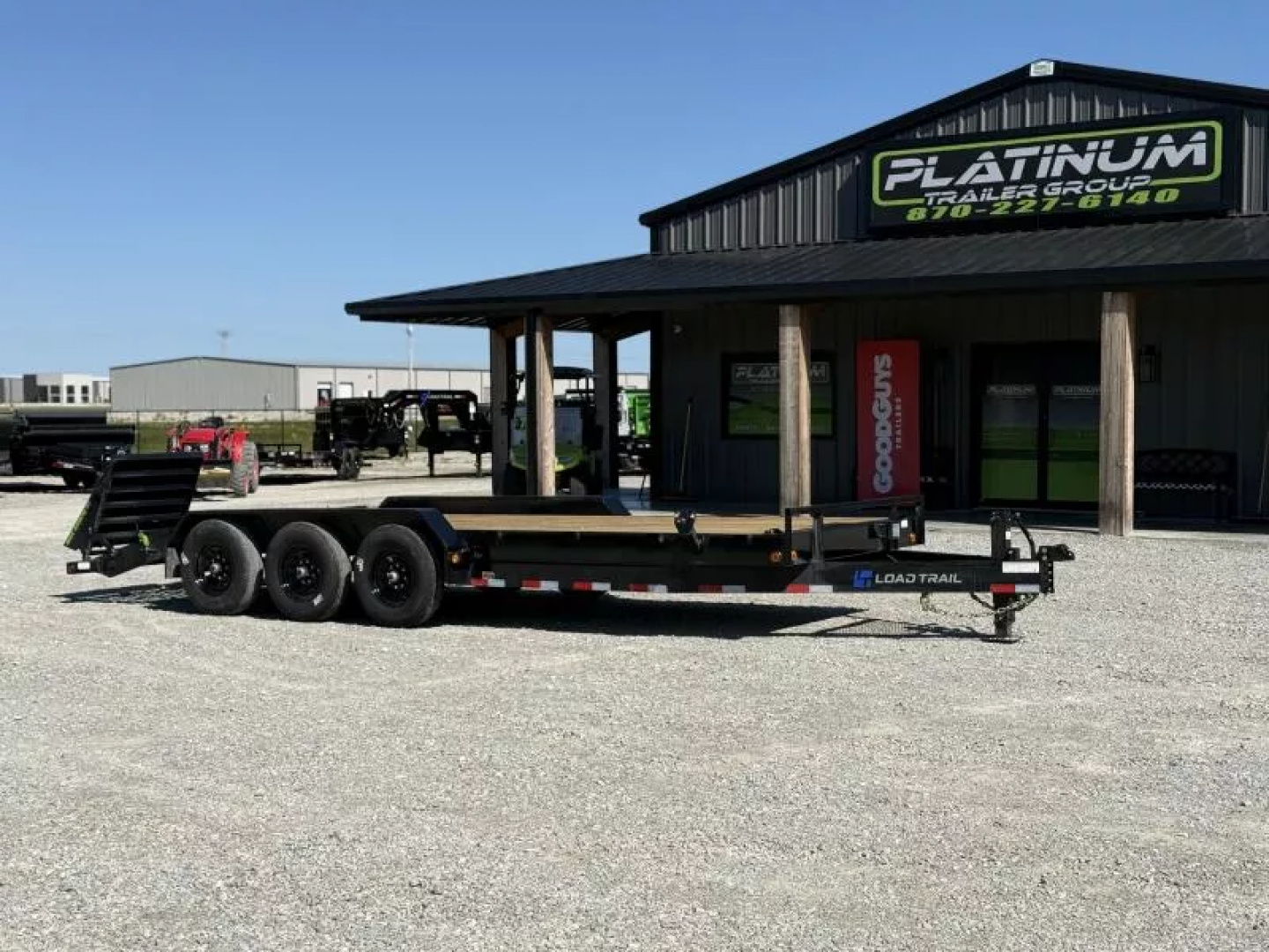 New 2026 Load Trail CH 83X22 MAX RAMP 21K GVWR Equipment Trailer