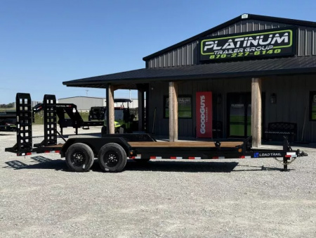 New 2026 Load Trail CH 83X20 STAND UP RAMP W/RUB RAIL 14K GVWR Equipment Trailer