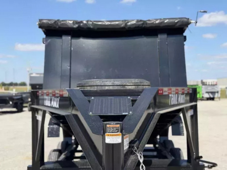 New 2025 TrailMaxx Trailers 83X14 HIGH SIDE 14K GVWR GOOSENECK Dump Trailer