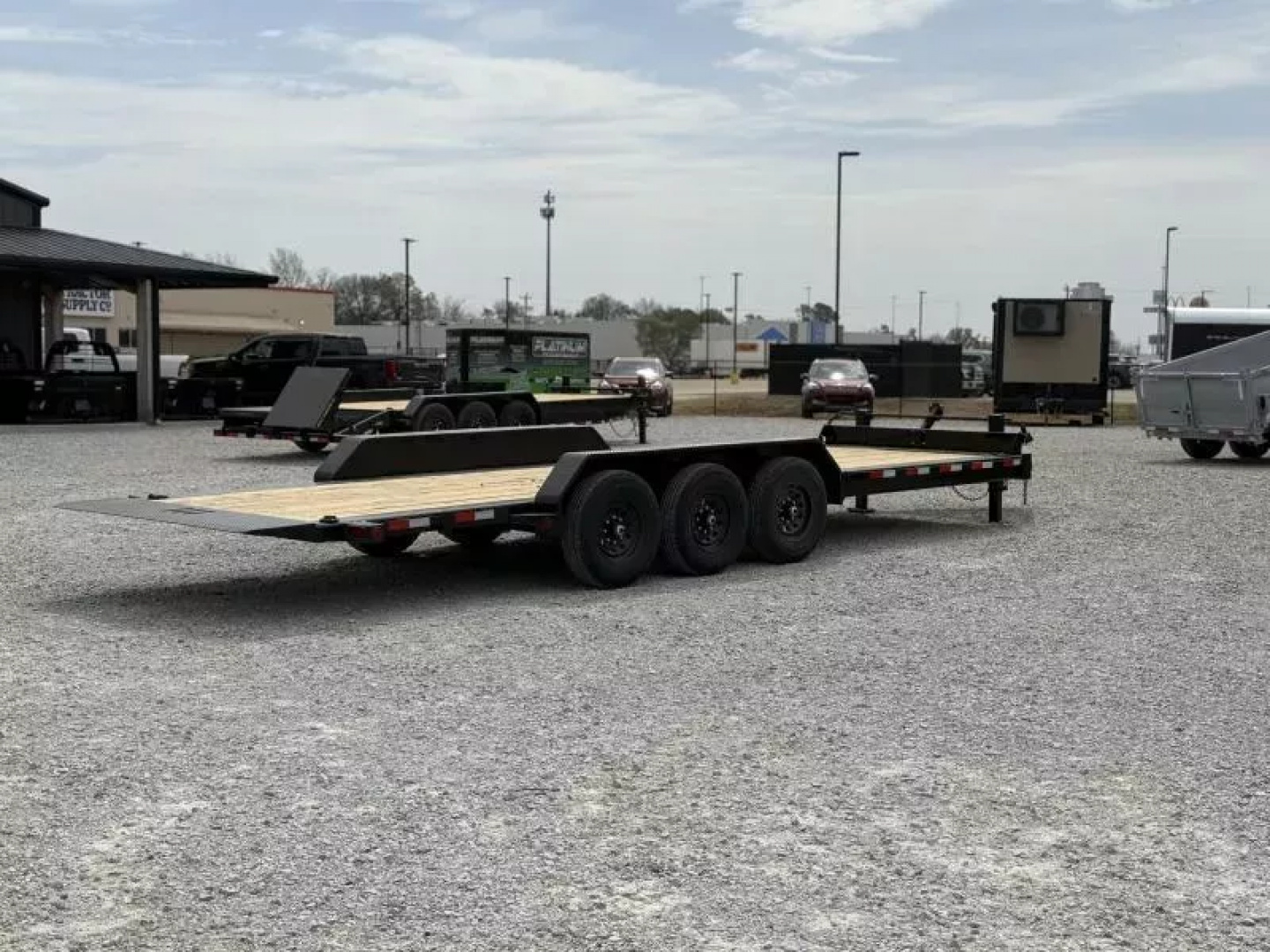 New 2026 Load Trail TH 83X24 Tilt-N-Go Triple Axle Tilt Deck I-Beam Frame 21K GVWR Tilt Trailer