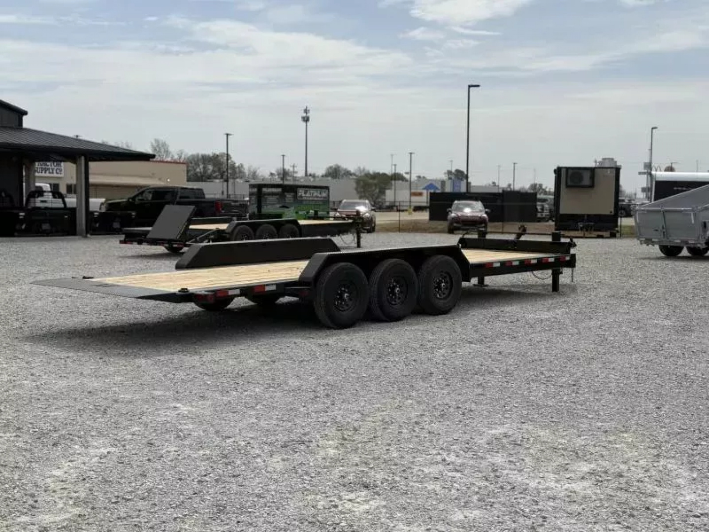 New 2026 Load Trail TH 83X24 Tilt-N-Go Triple Axle Tilt Deck I-Beam Frame 21K GVWR Tilt Trailer