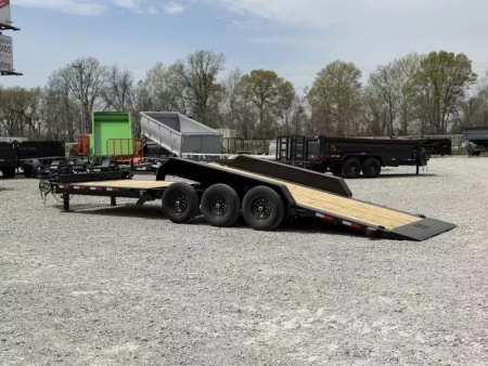 New 2026 Load Trail TH 83X24 Tilt-N-Go Triple Axle Tilt Deck I-Beam Frame 21K GVWR Tilt Trailer