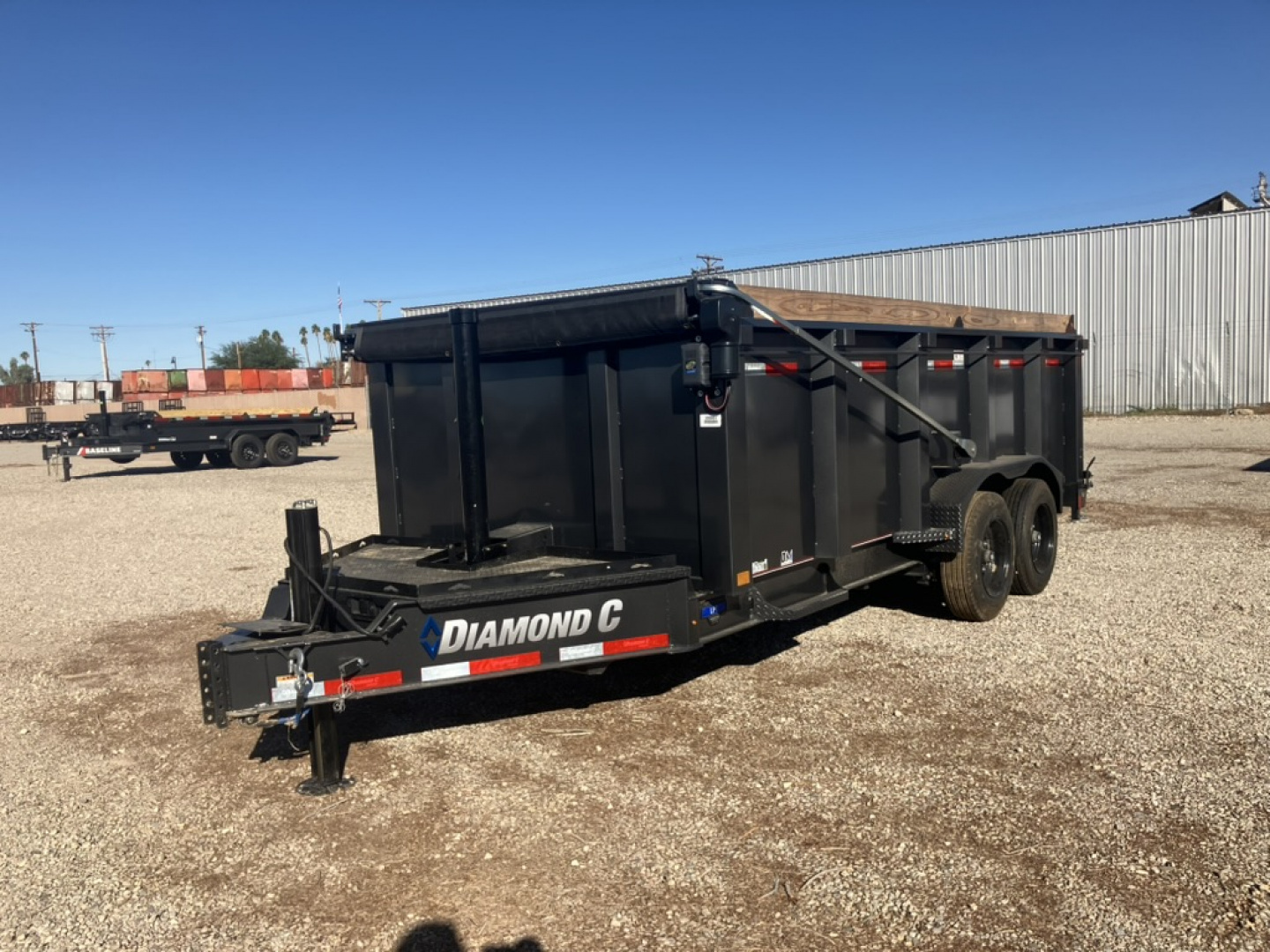 New 2026 Diamond C Trailers LPT207 16X82X44 Dump Trailer