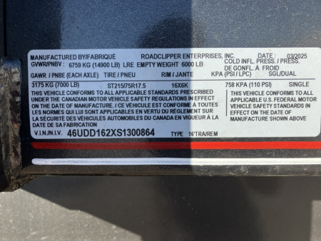 New 2026 Diamond C Trailers LPT207 16X82X44 Dump Trailer