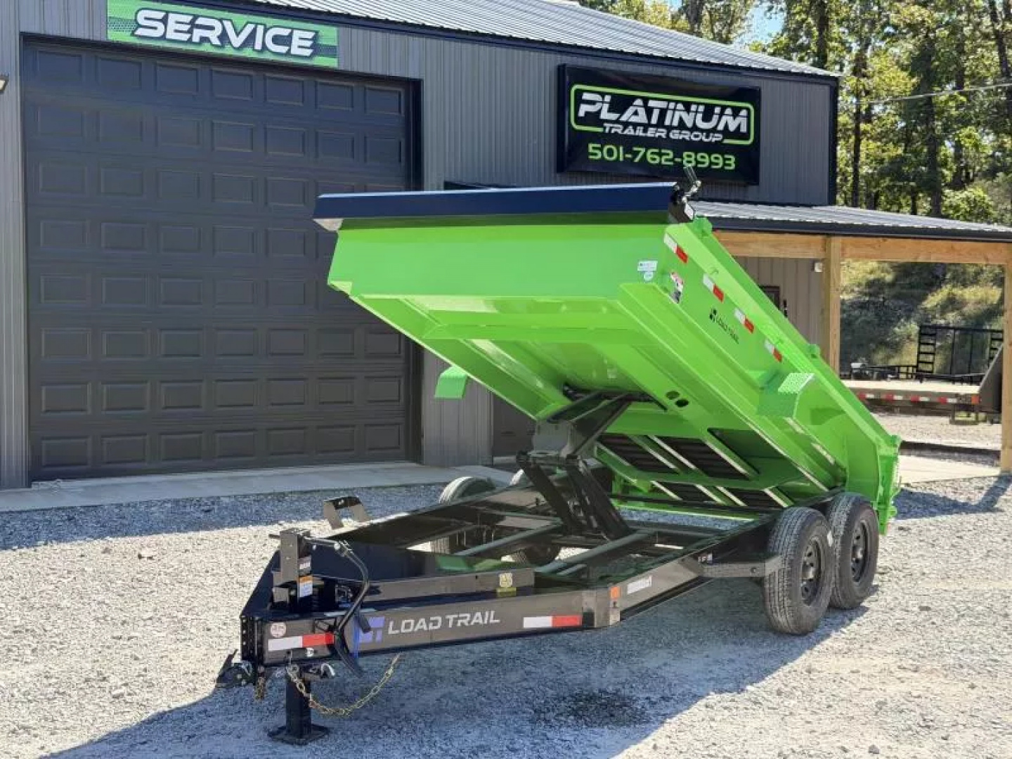 New 2026 Load Trail 83X14 14K GVWR ECO DE Dump Trailer