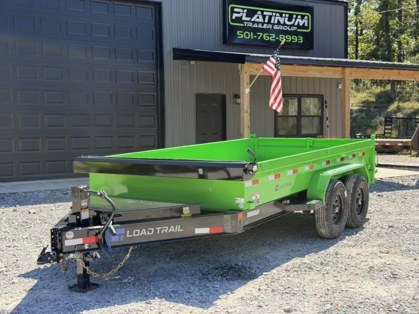 New 2026 Load Trail 83X14 14K GVWR ECO DE Dump Trailer