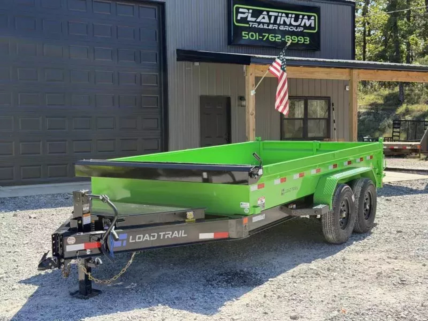 New 2026 Load Trail 83X14 14K GVWR ECO DE Dump Trailer