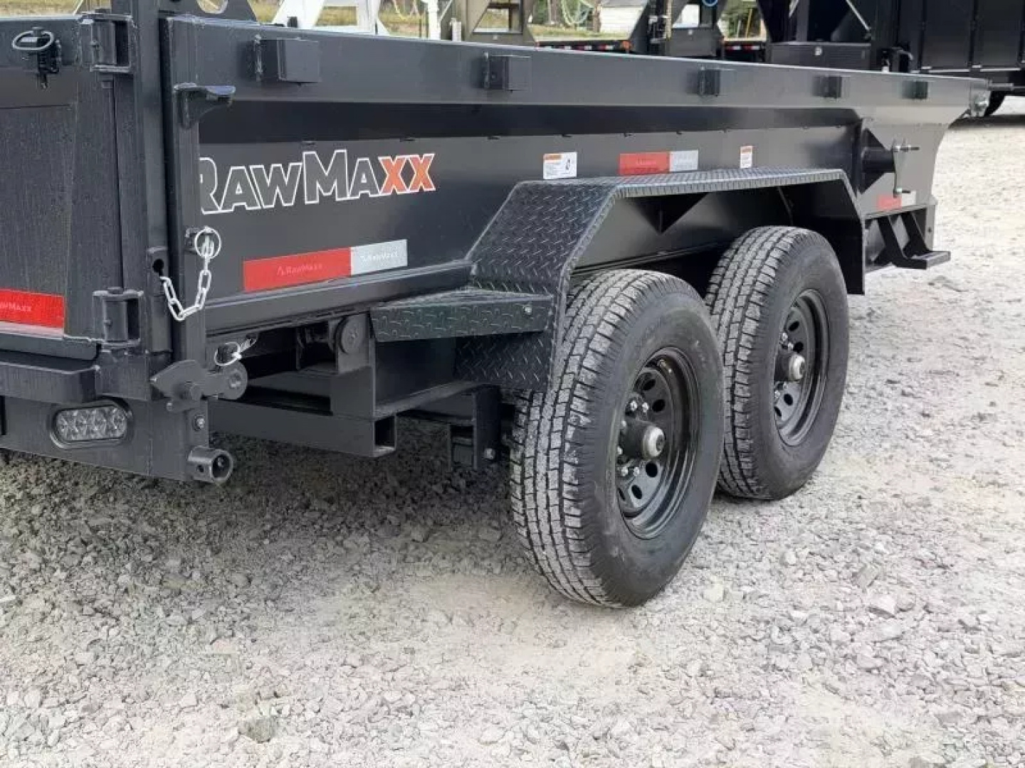 New 2026 RawMaxx GDX 7X14 14K GVWR  Dump Trailer