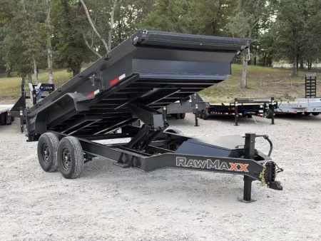 New 2026 RawMaxx GDX 7X14 14K GVWR  Dump Trailer