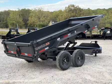 New 2026 RawMaxx GDX 7X14 14K GVWR  Dump Trailer