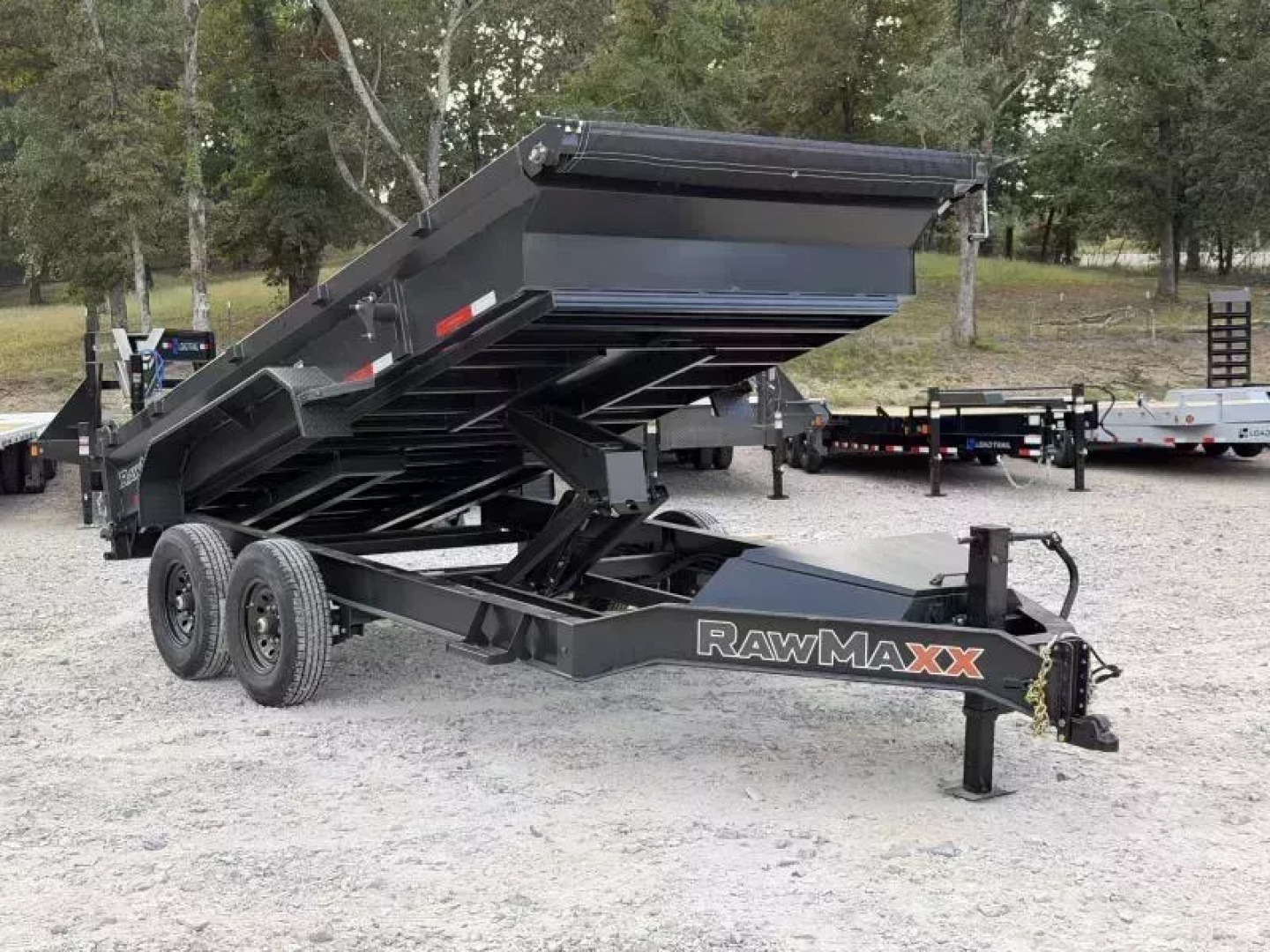 New 2026 RawMaxx GDX 7X14 14K GVWR  Dump Trailer