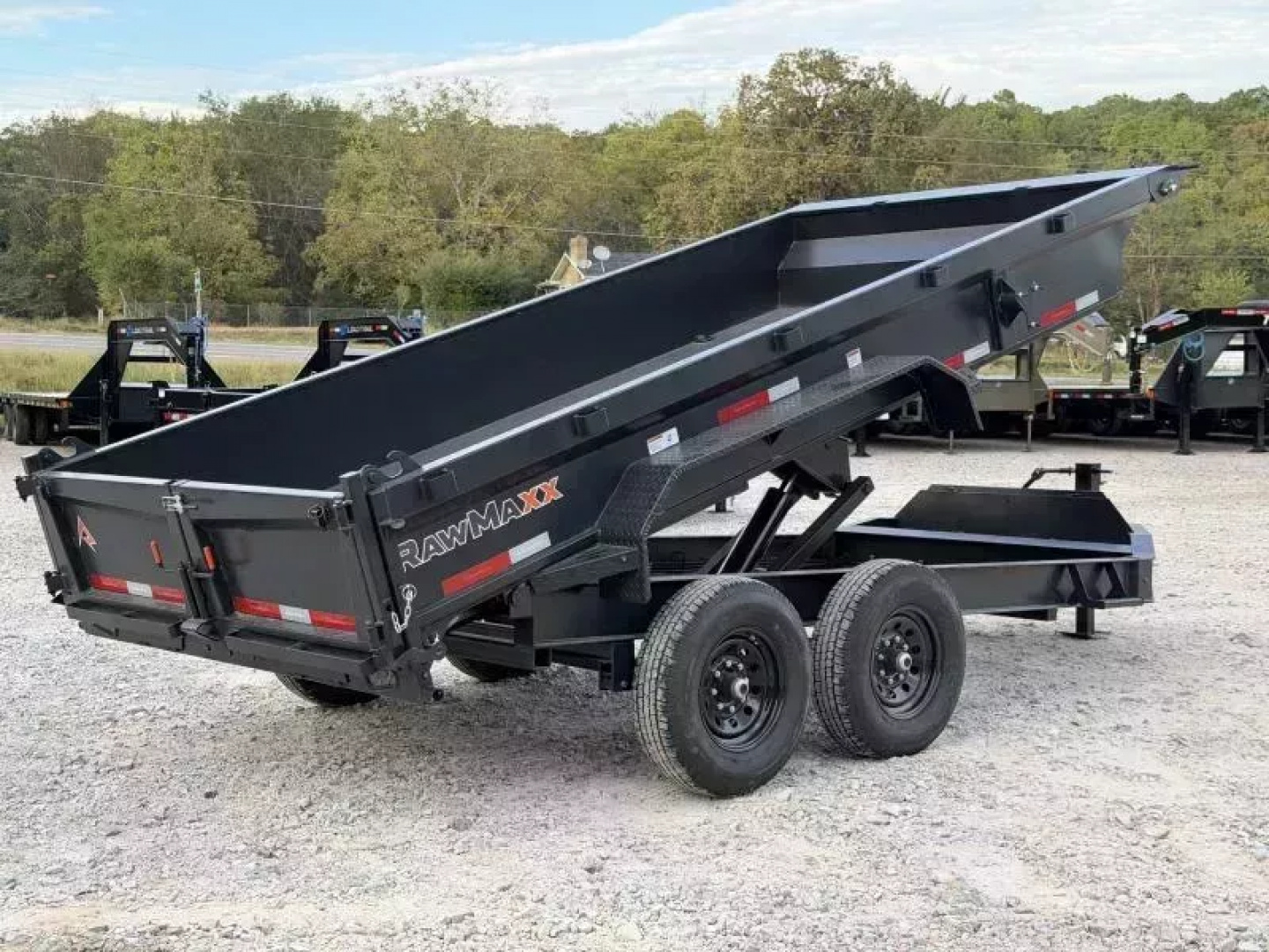 New 2026 RawMaxx GDX 7X14 14K GVWR  Dump Trailer