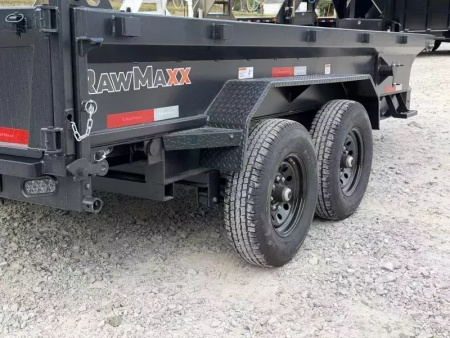 New 2026 RawMaxx GDX 7X14 14K GVWR  Dump Trailer