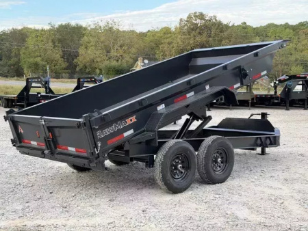 New 2026 RawMaxx GDX 7X14 14K GVWR  Dump Trailer