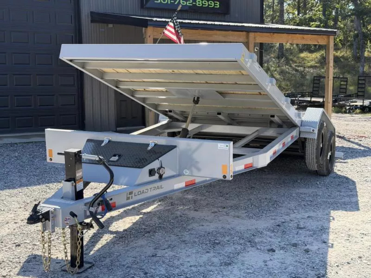 New 2026 Load Trail TM 83X22 RAPID TILT EQUIPMENT 14K GVWR Tilt Trailer