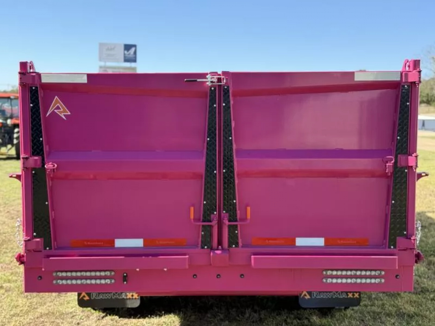 New 2026 RawMaxx 102X20 HDX GOOSENECK HIGH SIDE W/14 PLYS, HYDRAULIC JACKS, HYDRAULIC DISC BRAKES, AND FLIP OVER TARP 25.9K GVWR Tandem Dual Dump Trailer Dump Trailer