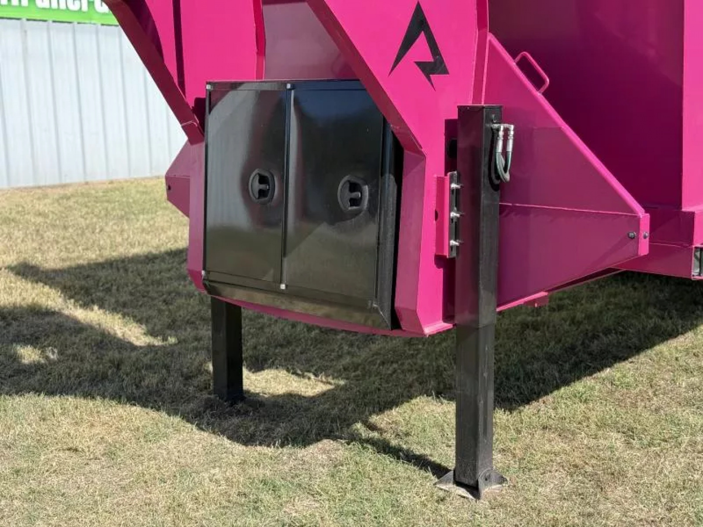 New 2026 RawMaxx 102X20 HDX GOOSENECK HIGH SIDE W/14 PLYS, HYDRAULIC JACKS, HYDRAULIC DISC BRAKES, AND FLIP OVER TARP 25.9K GVWR Tandem Dual Dump Trailer Dump Trailer