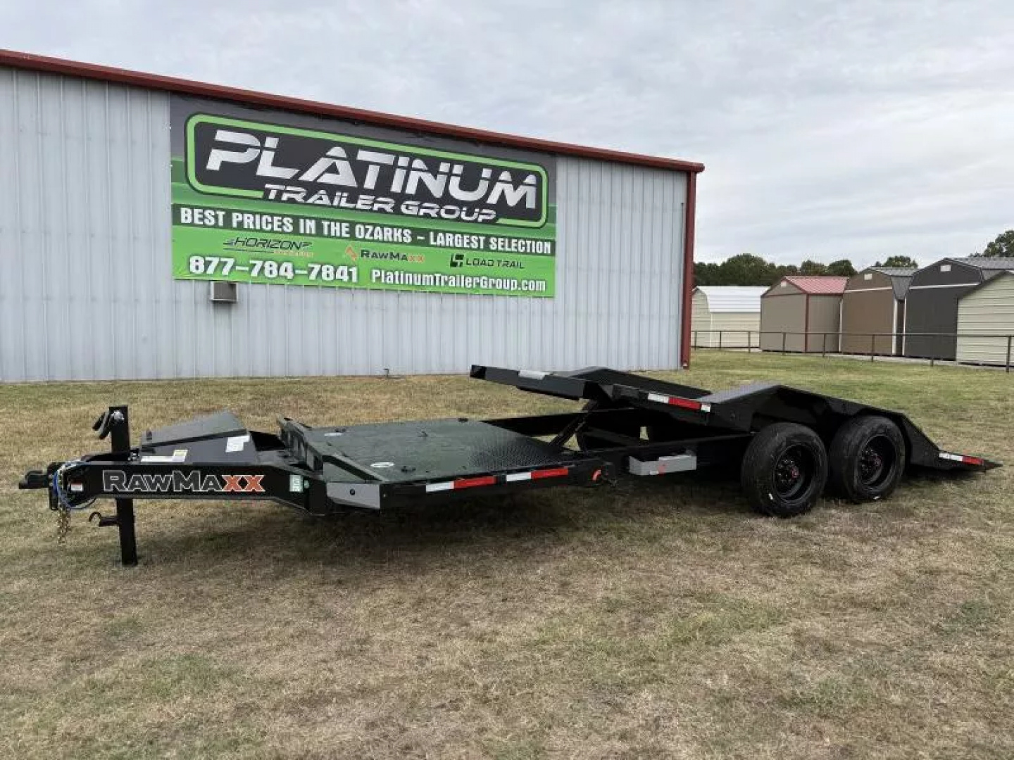 New 2026 RawMaxx GTX 102X22 20K GVWR EQUIPMENT  Tilt Trailer