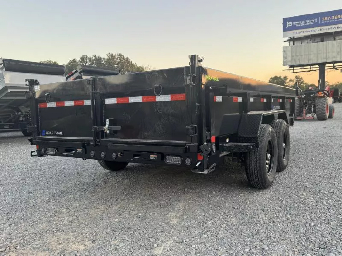 New 2026 Load Trail 83X16 DL, WITH TARP, RAMPS, SPREAD GATE Dump Trailer